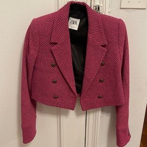 Cropped blazer